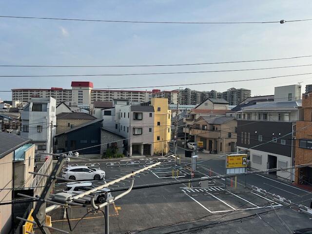 住戸からの眺望／現地にて撮影
