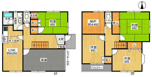 detached 大阪府箕面市半町４丁目 地図を見る