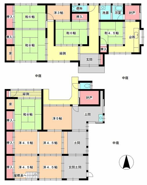 detached 兵庫県姫路市網干区新在家 地図を見る
