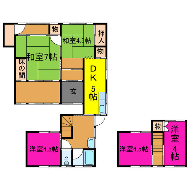 detached 兵庫県宍粟市山崎町鹿沢