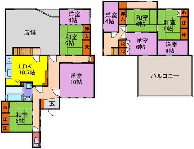 detached 兵庫県神崎郡福崎町西田原