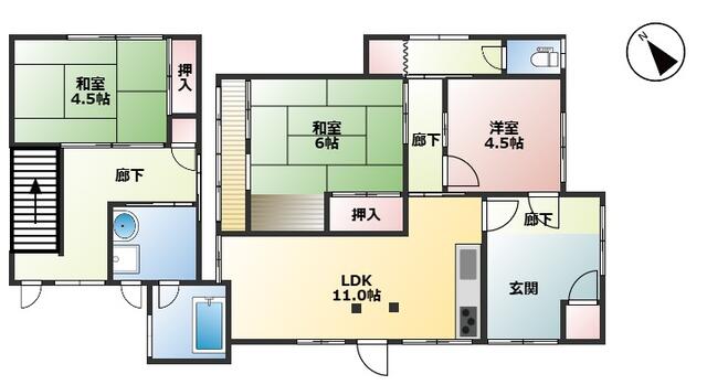 detached 兵庫県洲本市炬口２丁目 地図を見る