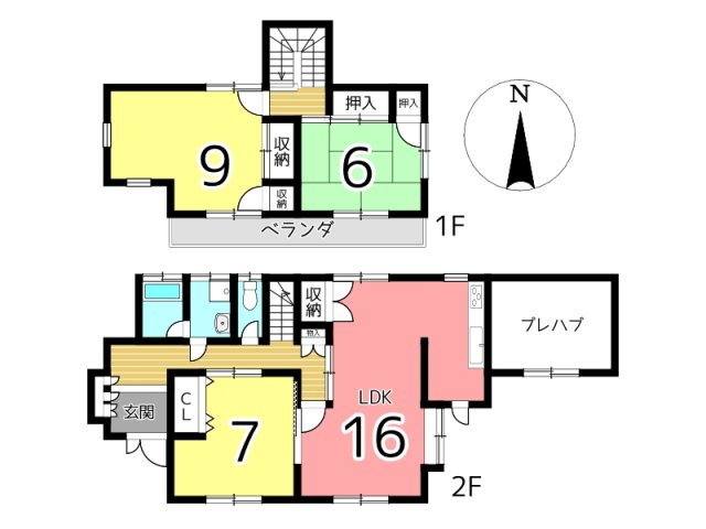 house for sale in 揖保郡太子町, Hyogo | ¥8,800,000 | 3LDK | Akiyama house f…