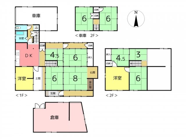 detached 兵庫県たつの市新宮町吉島 地図を見る