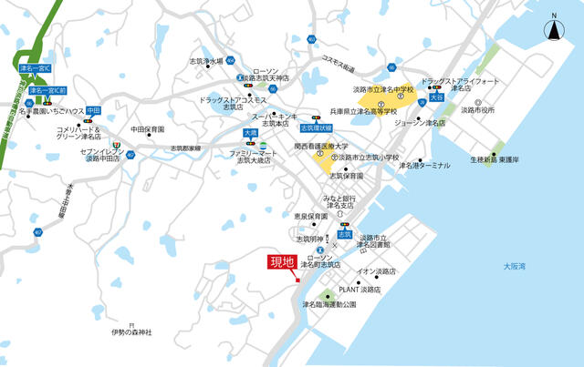 detached 兵庫県淡路市志筑