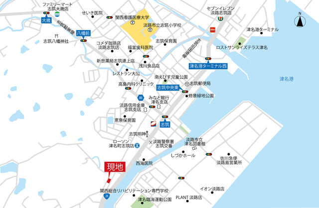 detached 兵庫県淡路市志筑