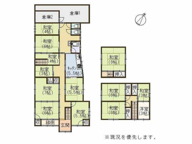 detached 兵庫県養父市関宮