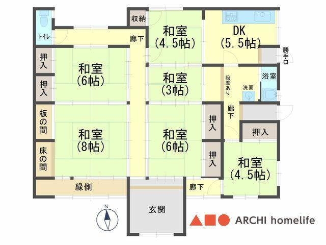 detached 兵庫県高砂市阿弥陀町南池 地図を見る