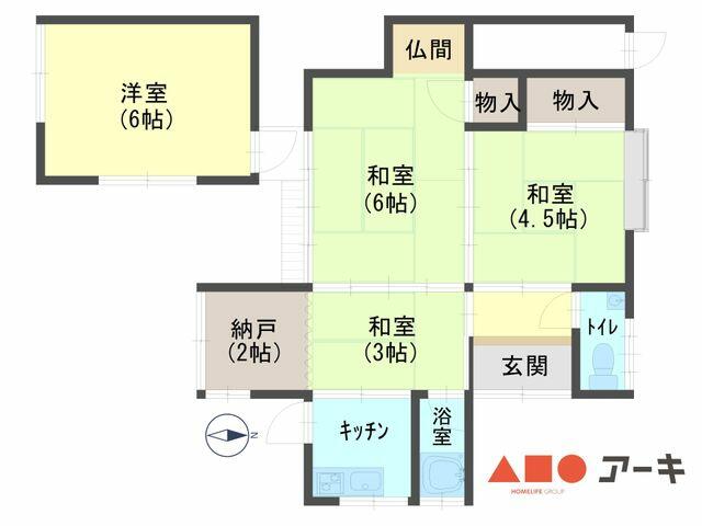 detached 兵庫県たつの市龍野町片山 地図を見る