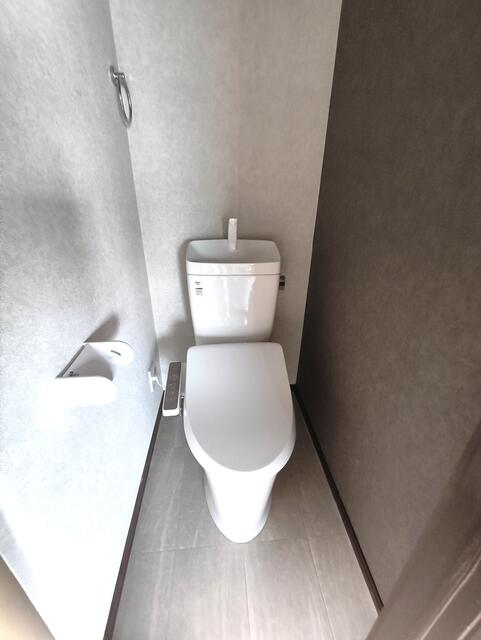 トイレ／ここが毎日の健康チェックスペースになります（トイレ）／撮影日2025-10-01