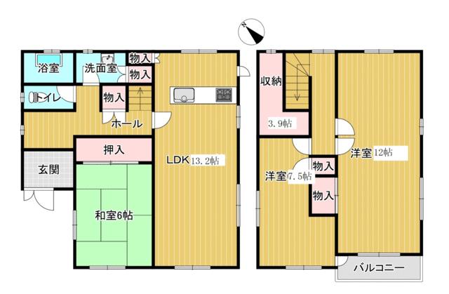 detached 兵庫県三田市つつじが丘北４丁目
