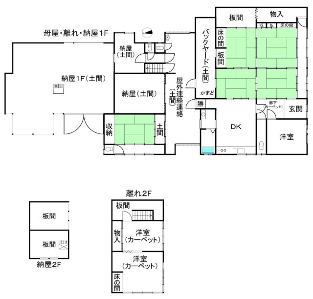detached 兵庫県丹波篠山市本郷