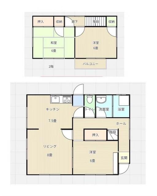 和のテイストも楽しめる、畳のある物件