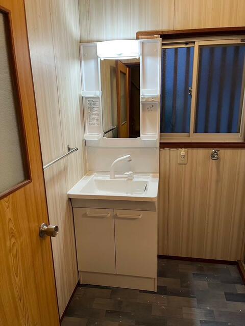 洗面台・洗面所／一日の始まりは洗面所から。さぁ顔を洗って気合を入れよう