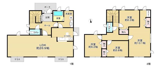 detached 兵庫県三田市ゆりのき台１丁目