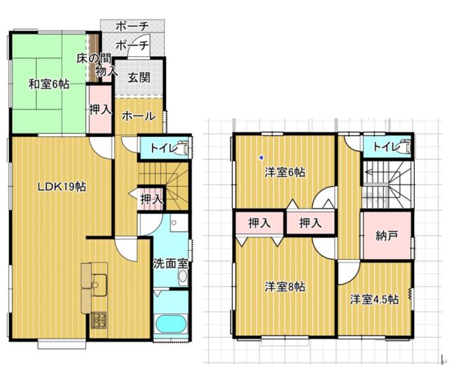 兵庫県淡路市の一戸建て | 2350万円 | 4SLDK | 188.3m² | Akiyama house finder