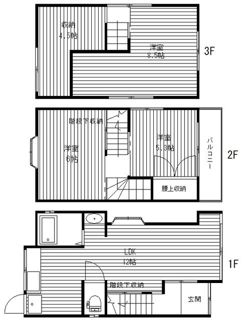 detached 兵庫県尼崎市大庄北５丁目