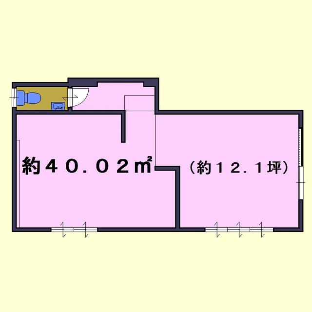 間取り図／業種相談可です。