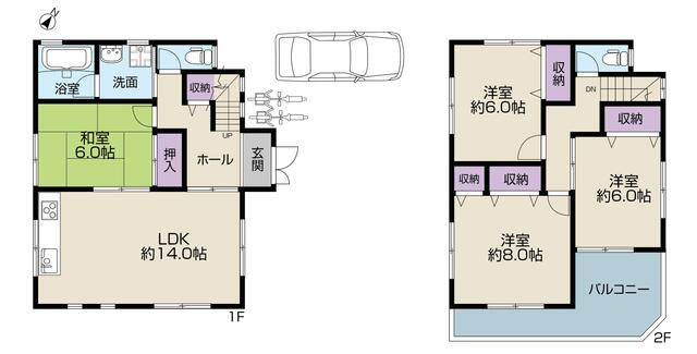 兵庫県神戸市の一戸建て | 2490万円 | 4LDK | 169.59m² | Akiyama house finder