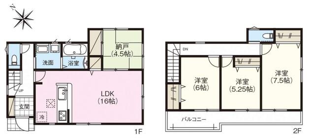 detached 兵庫県加古郡播磨町南大中１丁目