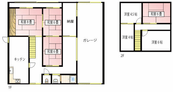 detached 兵庫県相生市矢野町下田 地図を見る