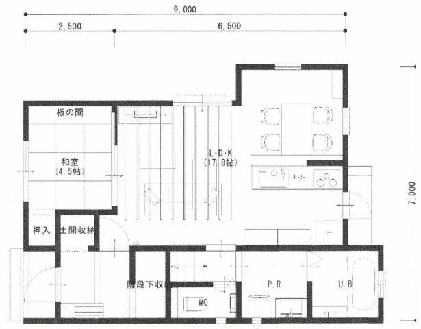 detached 兵庫県小野市垂井町 地図を見る