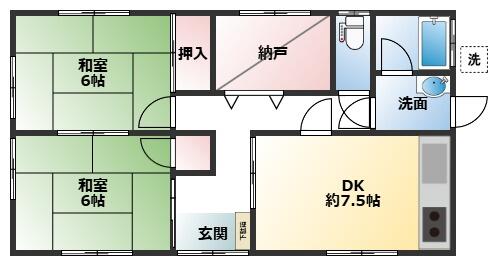 detached 兵庫県淡路市久留麻 地図を見る