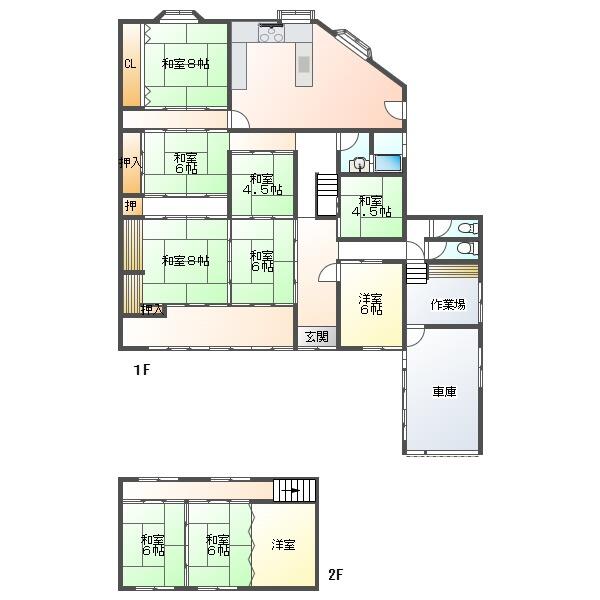 house for sale in 神崎郡福崎町, Hyogo | ¥6,800,000 | 9LDK | Akiyama house f…