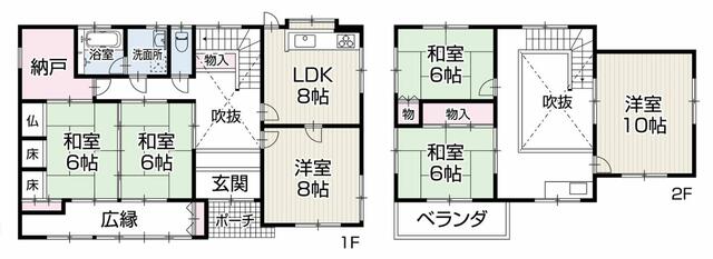 兵庫県加古川市の一戸建て | 790万円 | 6DK | 222.51m² | Akiyama house finder