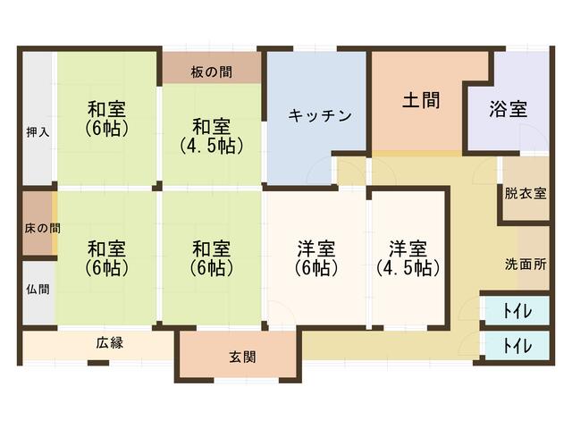 detached 兵庫県姫路市林田町中構