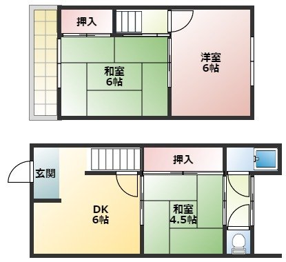 house for sale in Takarazuka, Hyogo | ¥4,200,000 | 3DK | Akiyama hous…