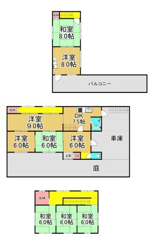 house for sale in Ono, Hyogo | ¥6,300,000 | 9DK | Akiyama house finder