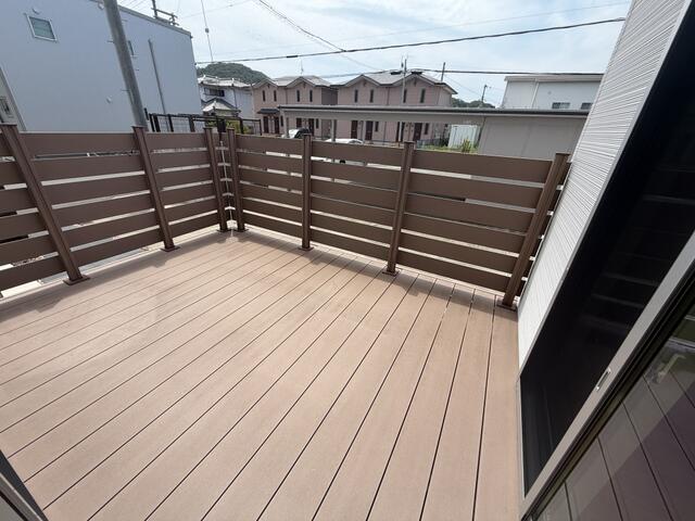 ウッドデッキ