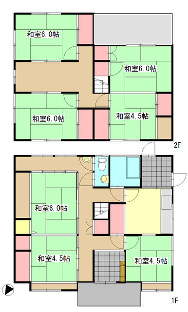 兵庫県赤穂市の一戸建て | 200万円 | 7DK | 99.24m² | Akiyama house finder