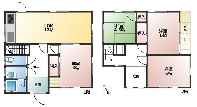 兵庫県淡路市の一戸建て | 2280万円 | 4LDK | 116.23m² | Akiyama house finder