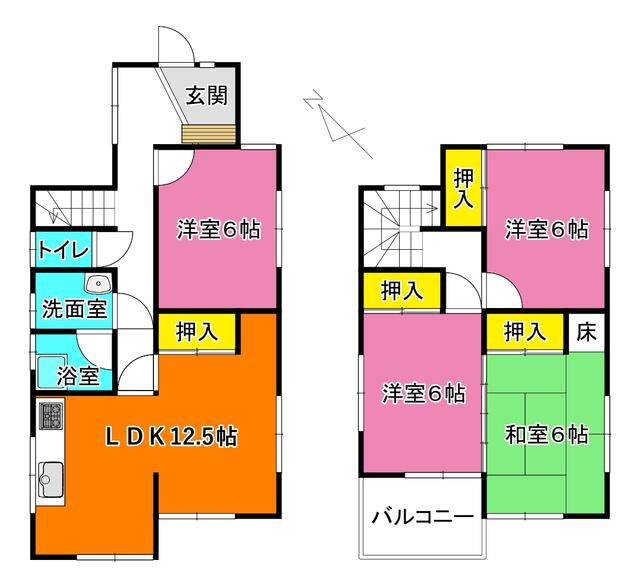 奈良県北葛城郡王寺町の一戸建て | 930万円 | 4LDK | 101.19m² | Akiyama house finder