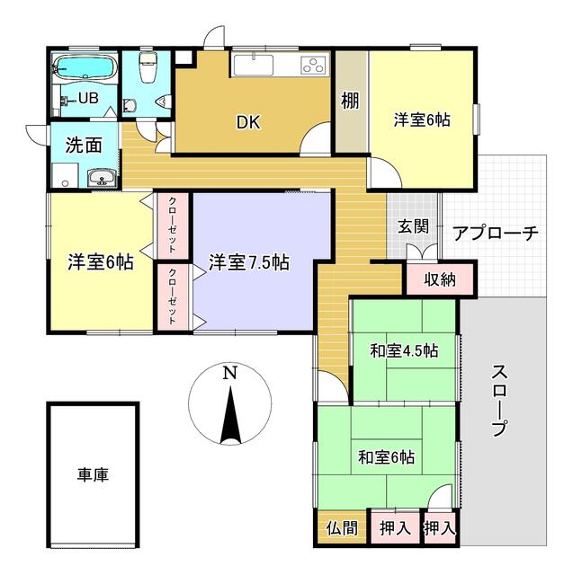奈良県橿原市の一戸建て | 2380万円 | 5DK | 281.85m² | Akiyama house finder