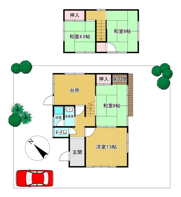 detached 奈良県高市郡明日香村大字平田 地図を見る