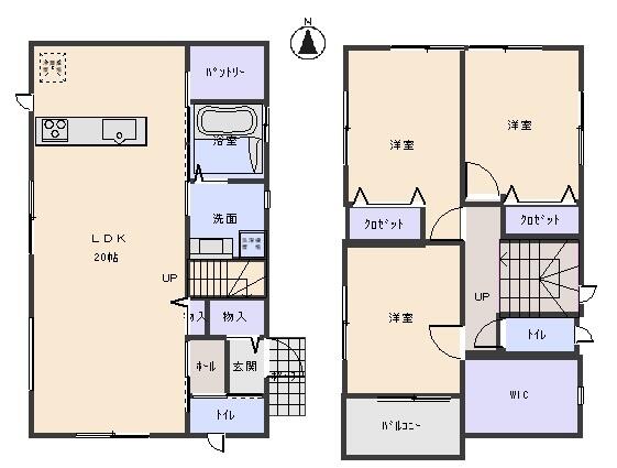 house for sale in 磯城郡田原本町, Nara | ¥26,900,000 | 3LDK | Akiyama house…