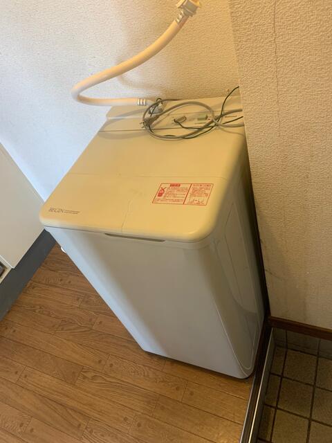 洗濯機は設備　使用できます