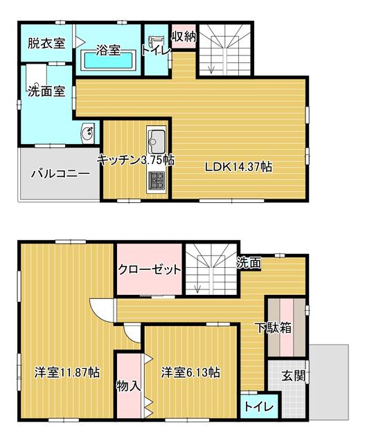 奈良県生駒市の一戸建て | 2500万円 | 2LDK | 130.22m² | Akiyama house finder