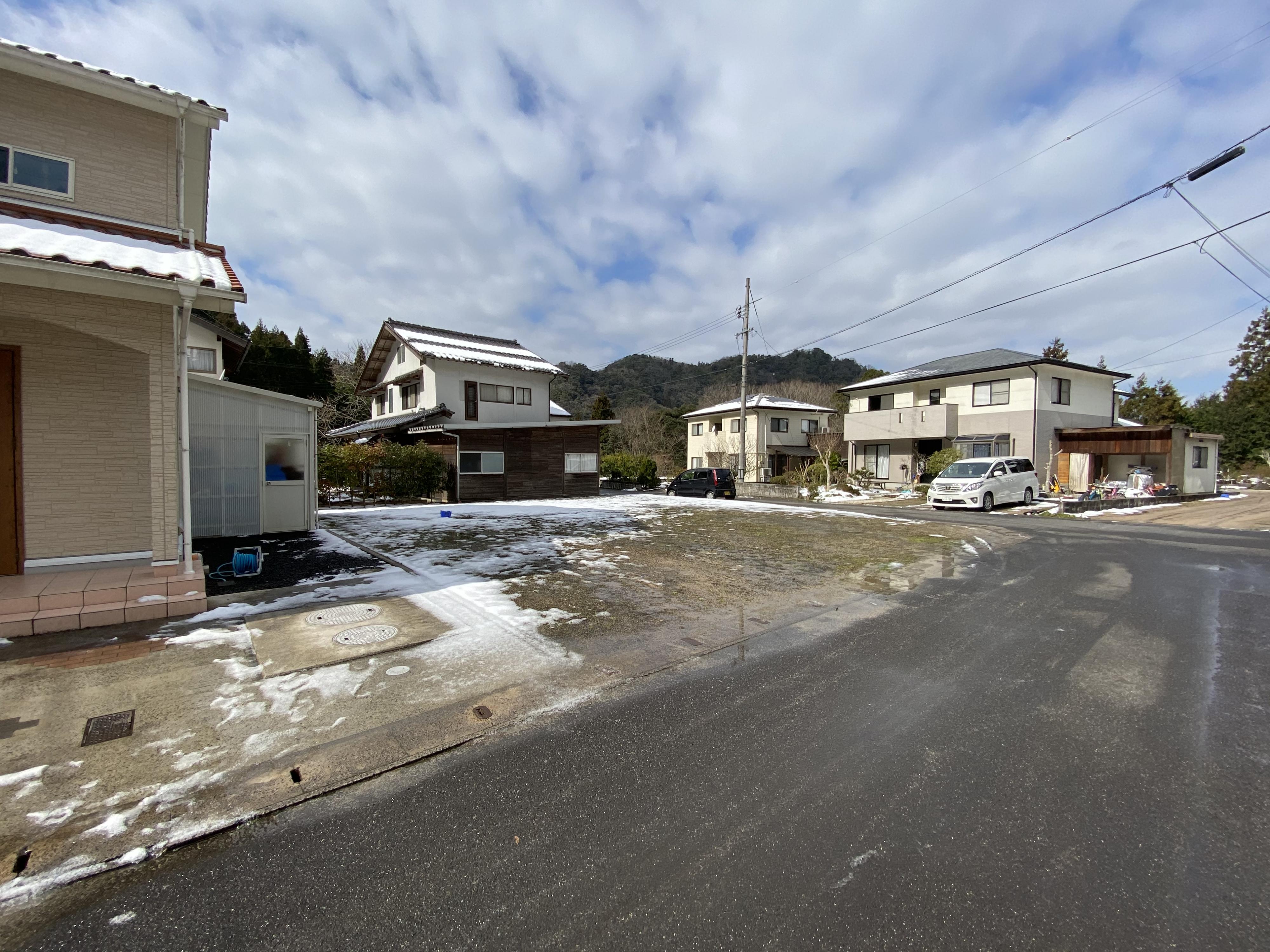 現地土地（前面道路含む）