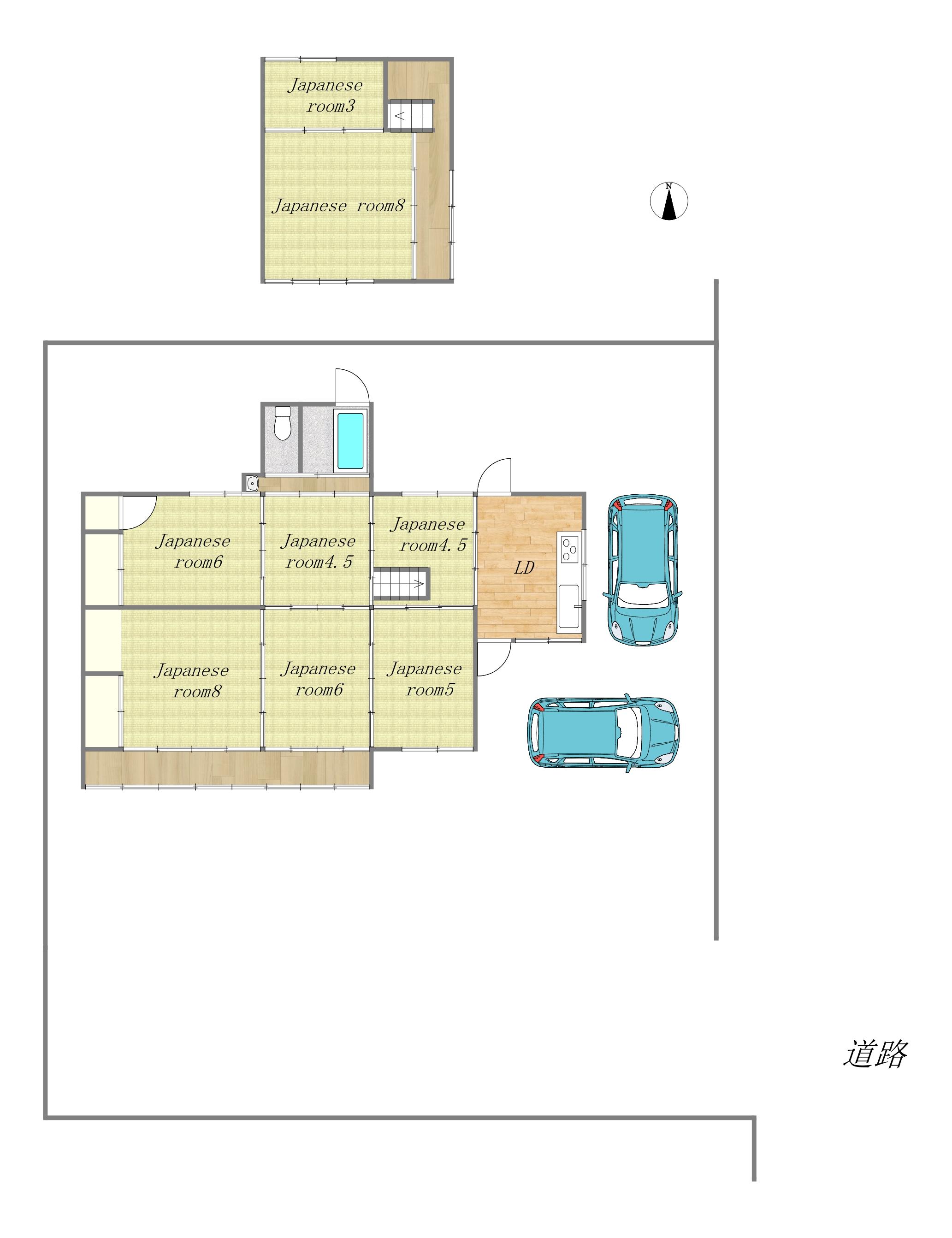 detached 岡山県加賀郡吉備中央町竹荘 地図を見る