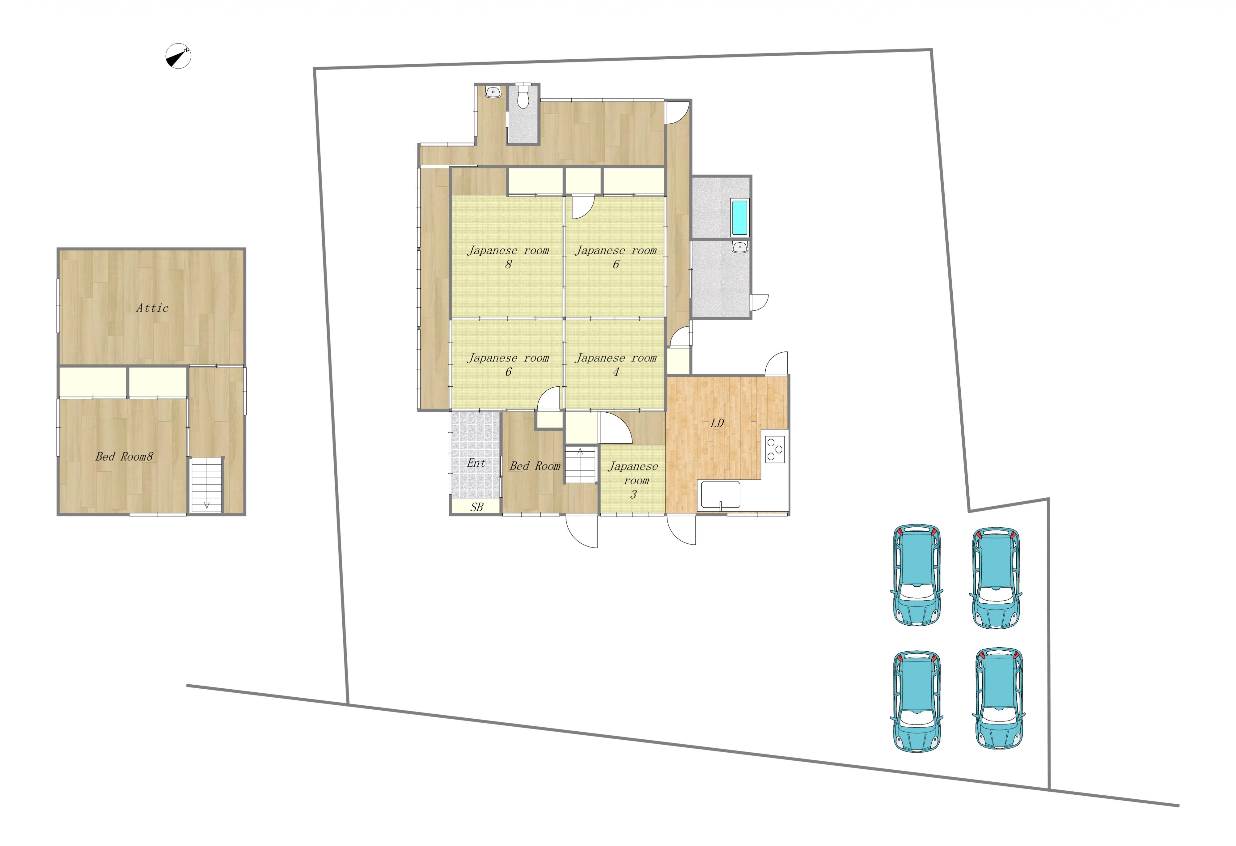 detached 岡山県総社市槇谷 地図を見る