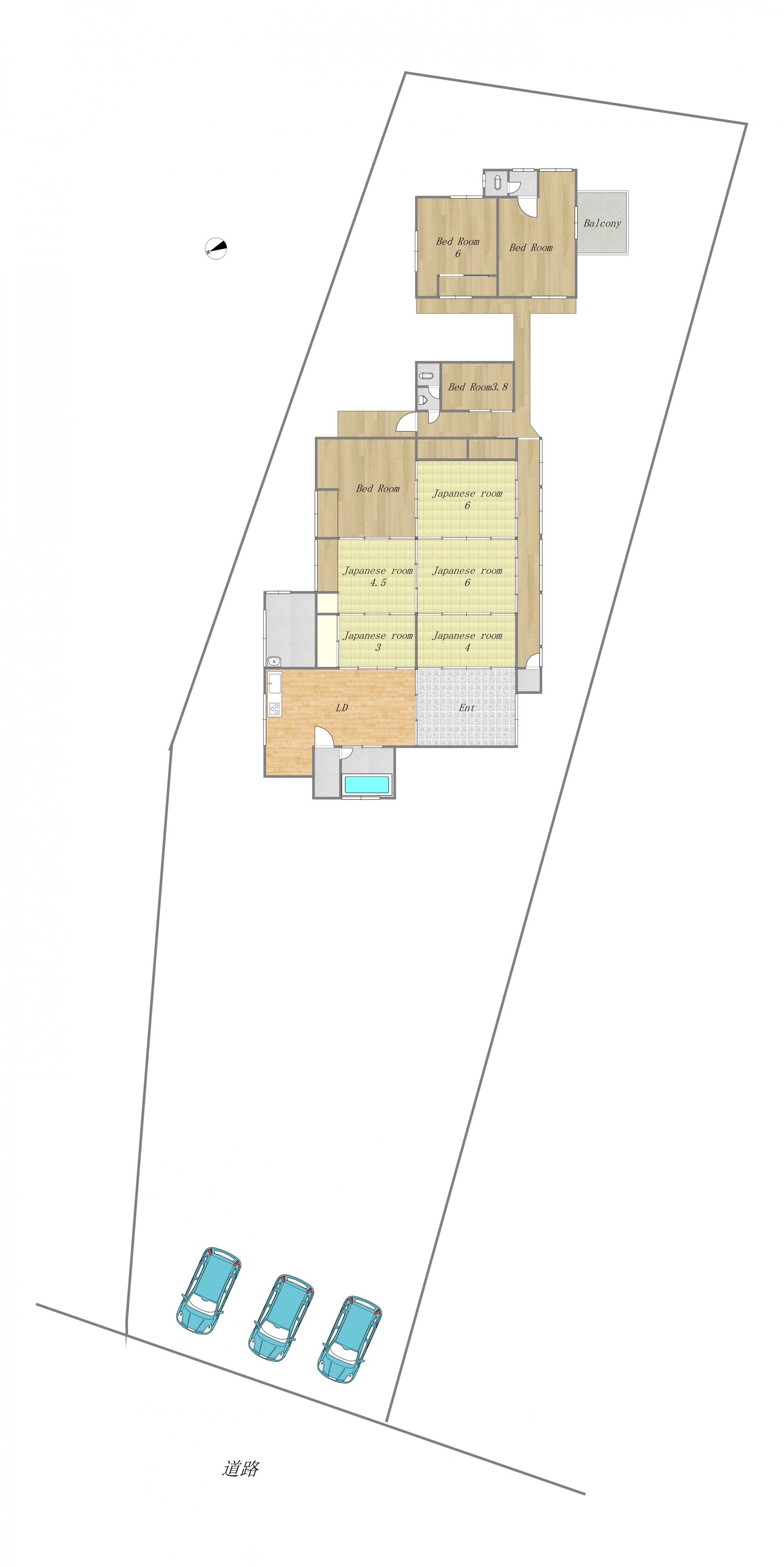 detached 岡山県加賀郡吉備中央町豊岡下 地図を見る