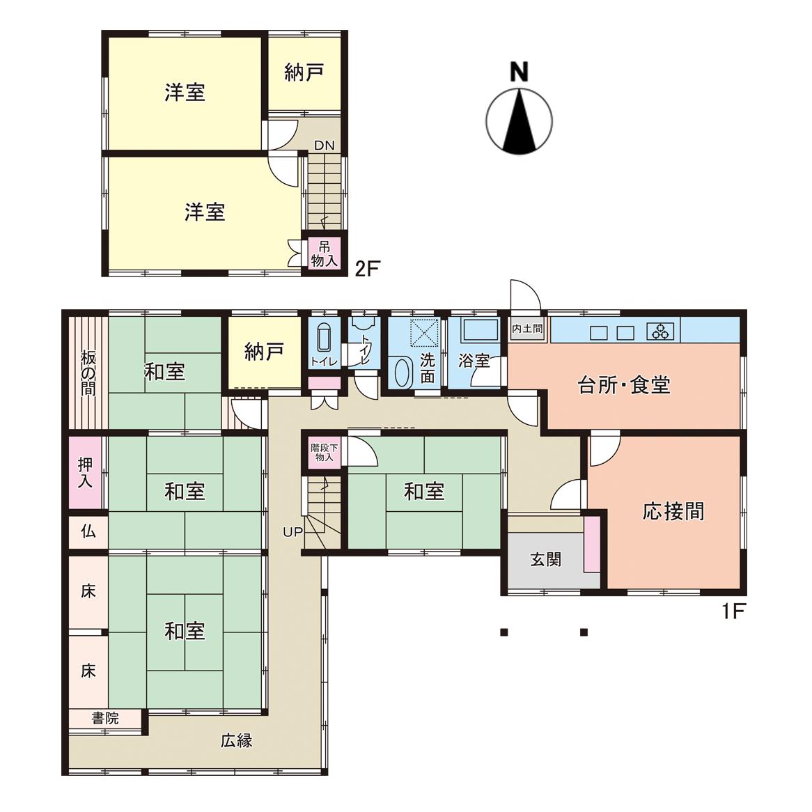 detached 岡山県浅口郡里庄町大字新庄 地図を見る