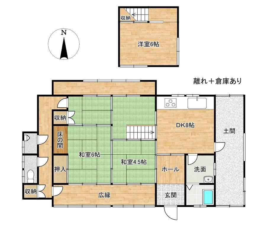 detached 岡山県総社市新本 地図を見る