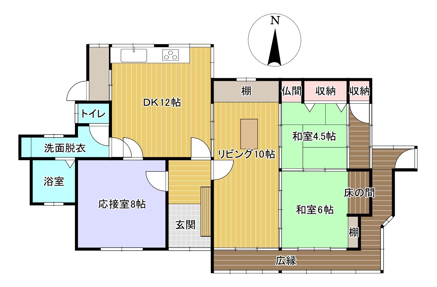 detached 岡山県津山市日上 地図を見る