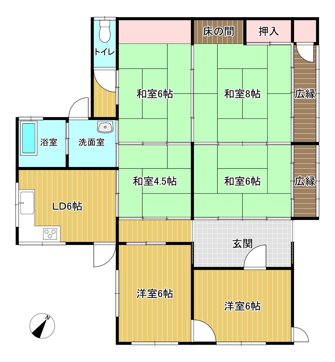 detached 岡山県総社市槇谷 地図を見る