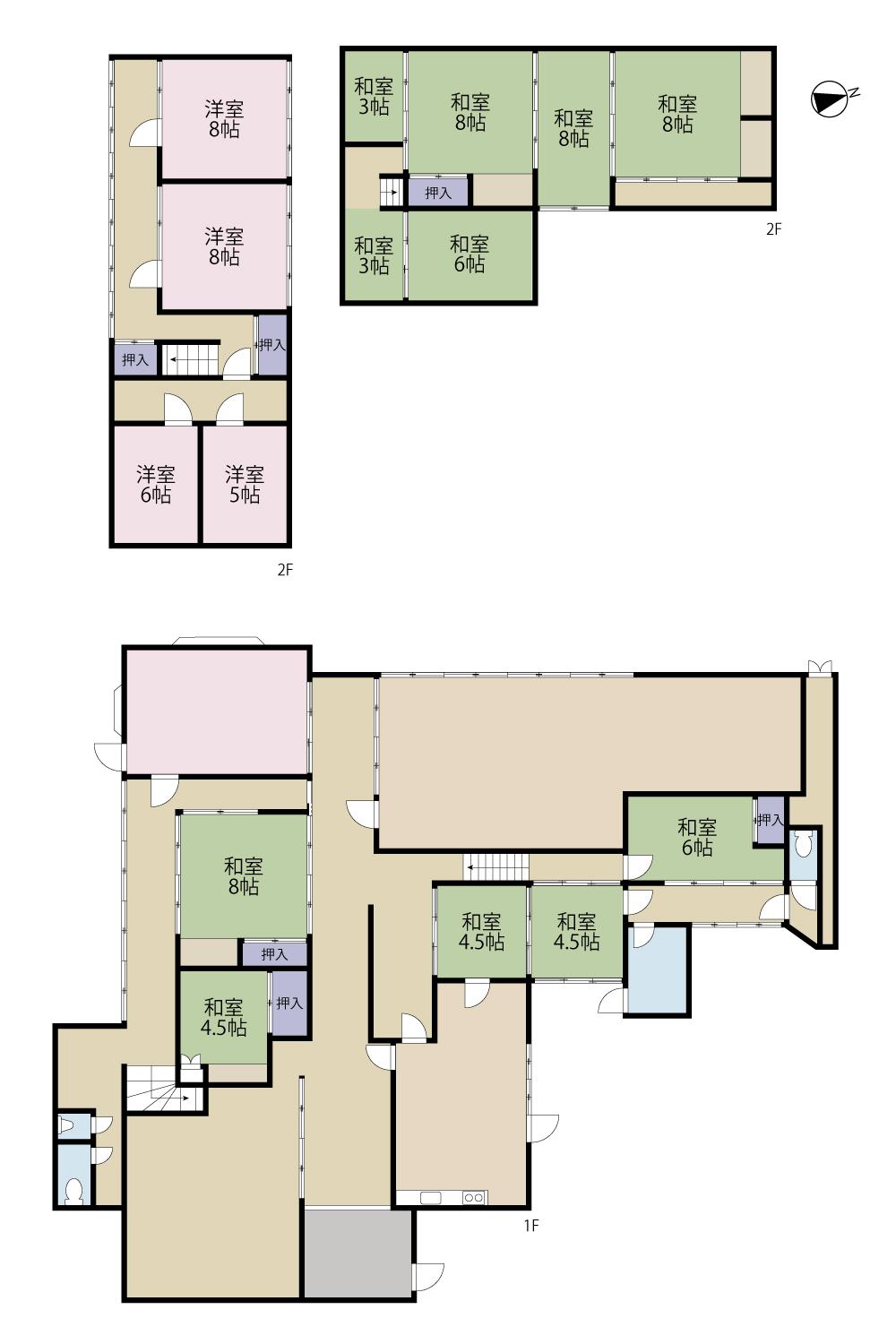 detached 岡山県井原市木之子町 地図を見る